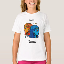 Camiseta Gemini Signo Zodiacal Pop Art - Gemelos Celestiale