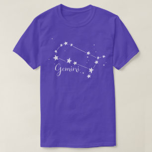 Camiseta Gemini Zodiac Constellation