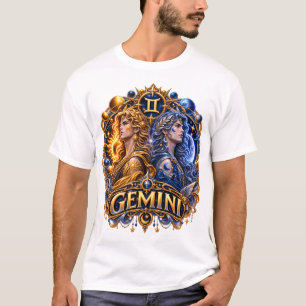 Camiseta Gemini Zodiac Gemelos – Almas Gemelas Astrología C