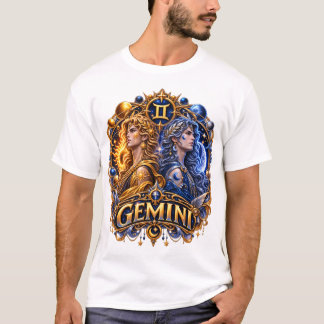 Camiseta Gemini Zodiac Gemelos – Almas Gemelas Astrología C
