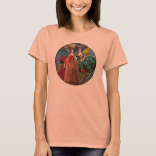 Camiseta Géminis Gítico clásico Mujer mariposa