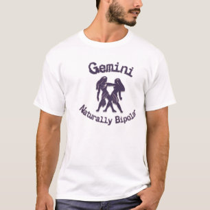 Camiseta Géminis: Naturalmente bipolar