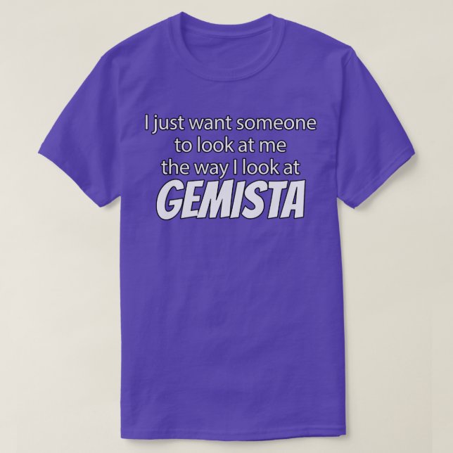 Camiseta Gemista 3 (Diseño del anverso)