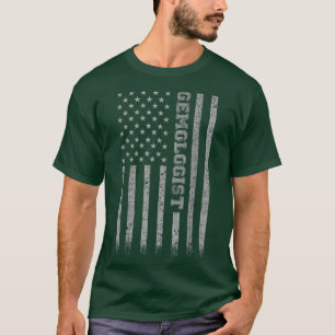 Camiseta Gemologist American Flag 