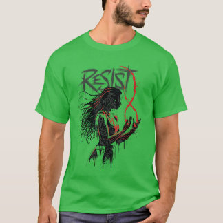 Camiseta Gen V Resist Silhouette Marie IllustrationV Show f