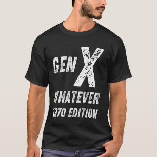 Camiseta Gen X Edición 1970 Generación X Cualquier Cumpleañ