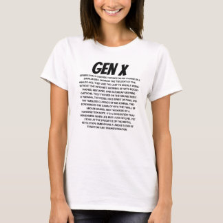 Camiseta Gen X Generación Olvidada Trendy