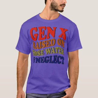 Camiseta GEN X levantado en agua de manguera y descuido
