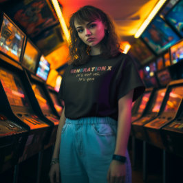 Camiseta Gen X—No somos nosotros, eres tú