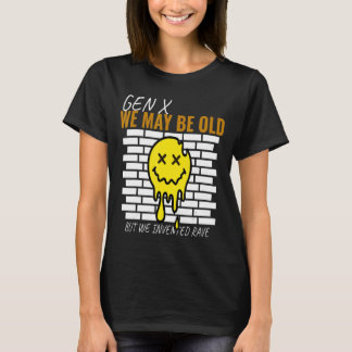 Camiseta Gen X Tal Vez Seremos Viejos Pero Inventamos Músic
