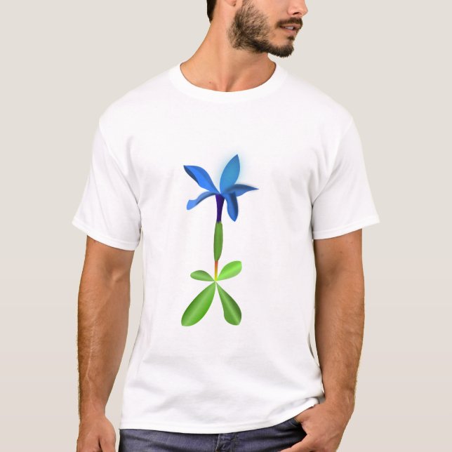 Camiseta genciana (Anverso)