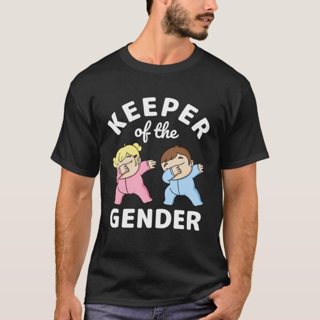 Camiseta Gender Keeper Gender Reveal Keeper of the Gender A (Anverso)