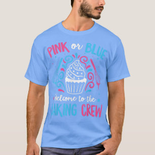 Camiseta Gender Reveal Baking Design for a Baking Lover 