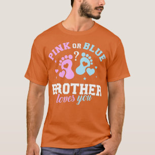 Camiseta Gender reveal brother 