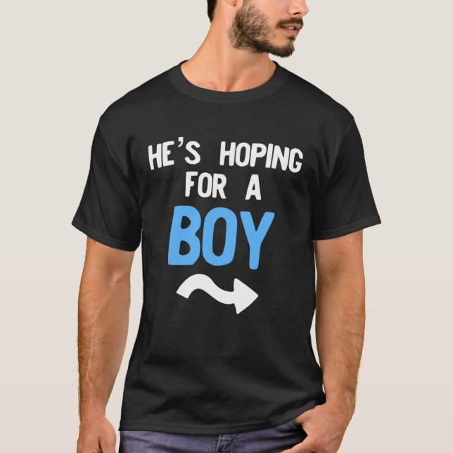 Camiseta Gender reveal matching  for mom and dad reveal par (Anverso)