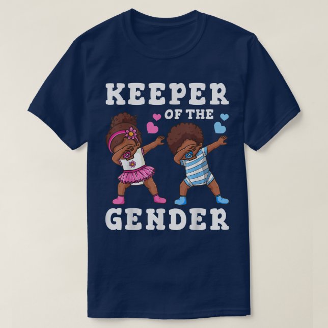 Camiseta Gender Reveal Party Keeper of the Gender464 (Diseño del anverso)