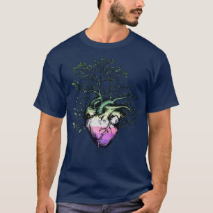 Camiseta Genderfae Heart Tree of Life