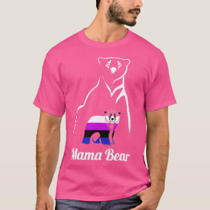 Camiseta Genderflux Mama Bear LGBTQ