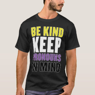 Camiseta Genderqueer no binario de Be Kind Enby