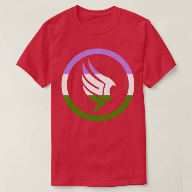 Camiseta Genderqueer Paragon (Diseño del anverso)
