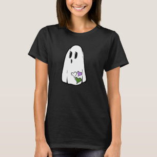 Camiseta Genderqueer Pride Ghost