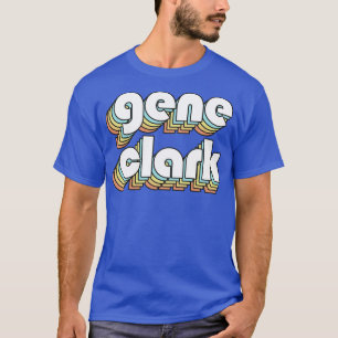 Camiseta Gene Retro Rainbow Typography Style