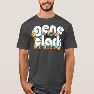 Camiseta Gene Retro Rainbow Typography Style 1