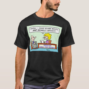 Camiseta genealogía de Benedicto arnold de la cabina de lo