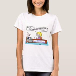 Camiseta genealogía de Benedicto arnold de la cabina de lo