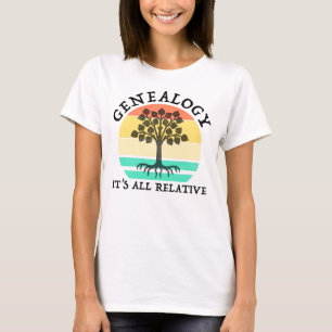 Camiseta Genealogía - Todo es relativo