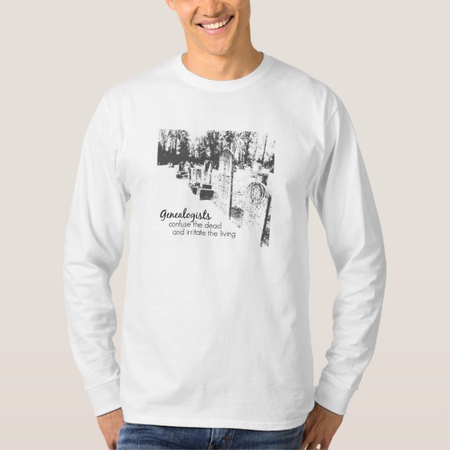 Camiseta Genealogistas Camisas de manga larga (Anverso)