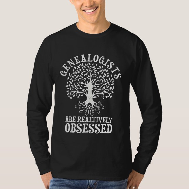 Camiseta Genealogy Ancestry Dna Genealogist Family Tree Mak (Anverso)