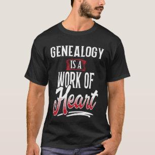 Camiseta GENEALOGY es un trabajo de oído para las mujeres