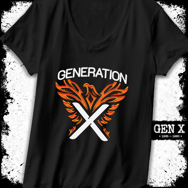 Camiseta Generación de aves X Gen Xer Phoenix (Subido por el creador)