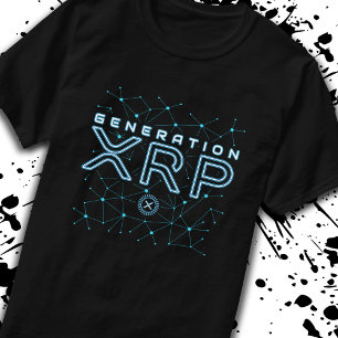 Camiseta Generación de criptodivisa XRP Crypto Blockchain