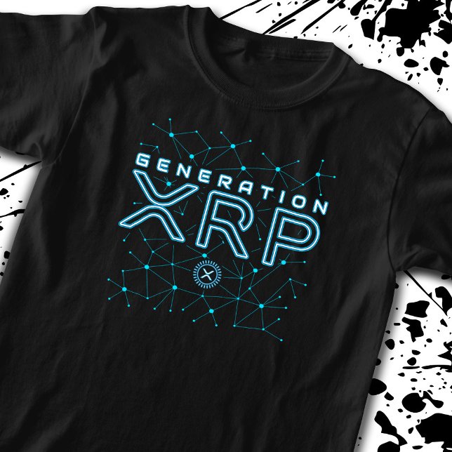 Camiseta Generación de criptodivisa XRP Crypto Blockchain (Subido por el creador)