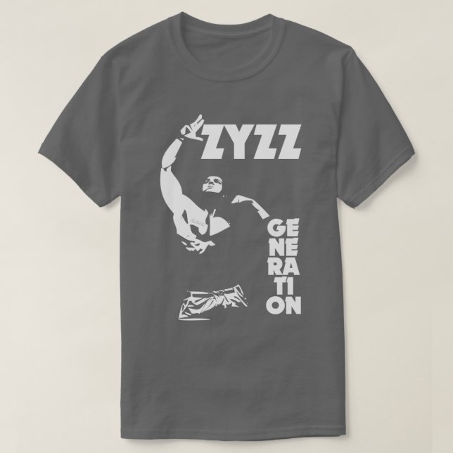 Camiseta Generación de Zyzz (Diseño del anverso)