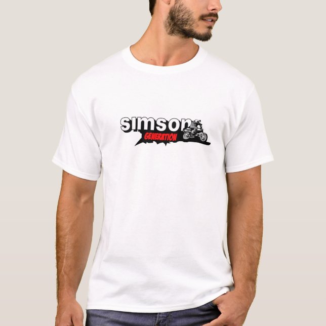 Camiseta generación del simson (Anverso)