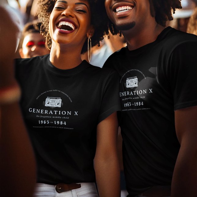 Camiseta Generación divertida X Definición (Subido por el creador)