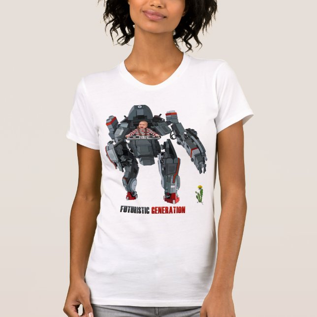 Camiseta Generación futurista (Anverso)