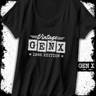 Camiseta Generación Gen X Generación Gen Xer Nacido 1966 Ge