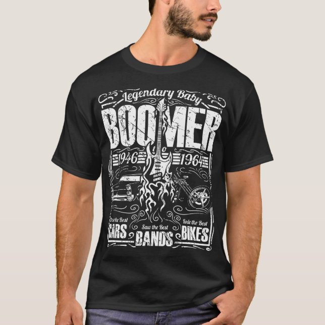 Camiseta Generación Legendaria de Baby Boomer 1946-1964  (Anverso)