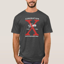 Camiseta Generación Roja X Personaliza tu Año