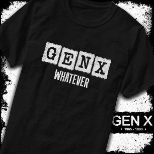 Camiseta Generación X Generación X Generación X Generación