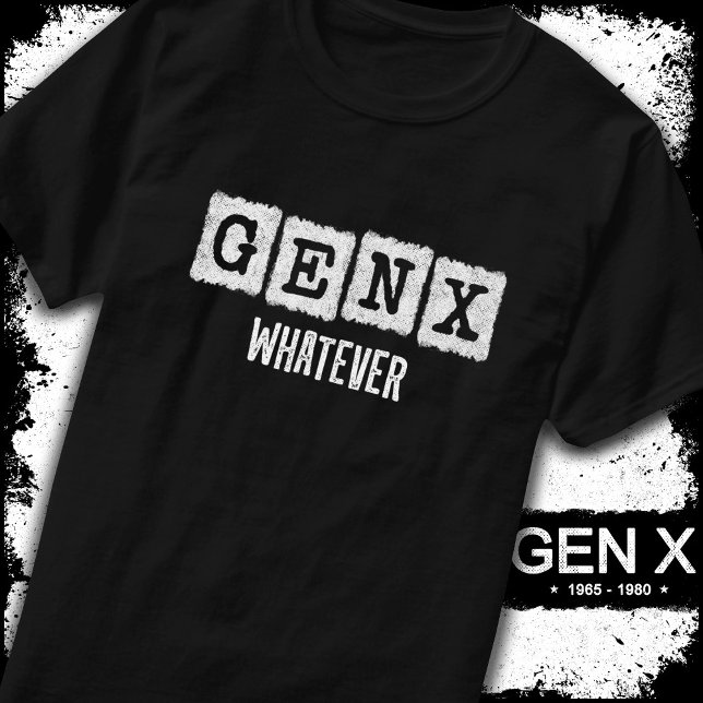 Camiseta Generación X Generación X Generación X Generación  (Subido por el creador)