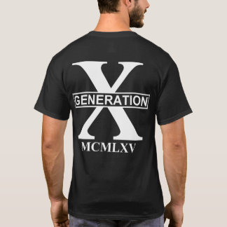 CAMISETA GENERACIÓN X - MCMLXV (1965)
