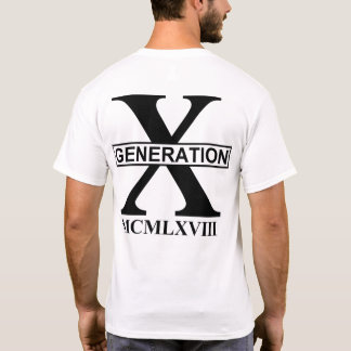 CAMISETA GENERACIÓN X - MCMLXVIII (1968)