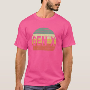 Camiseta Generación X orgullosa Generación X orgullo sol re