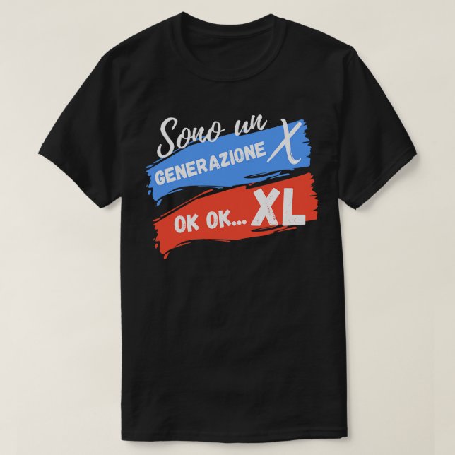 Camiseta Generación XL 3 (Diseño del anverso)