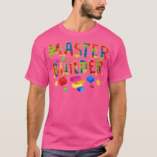 Camiseta Generador de bloques de bloques de ladrillo divert